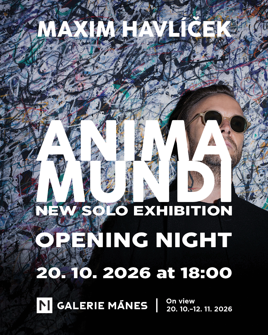 Anima Mundi — solo exhibition by Maxim Havlíček at Galerie Mánes, Prague