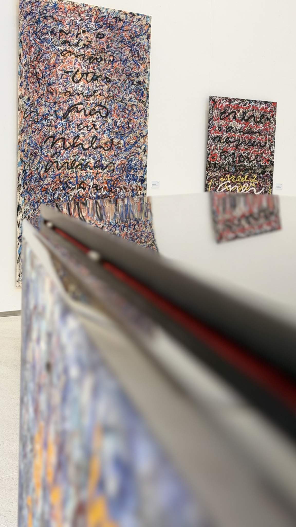 Paintings reflected across the PETROF Gemini
